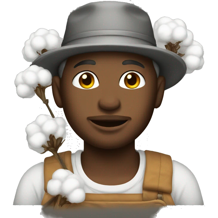 Cotton picker emoji