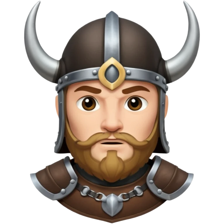 viking black horn helmet emoji