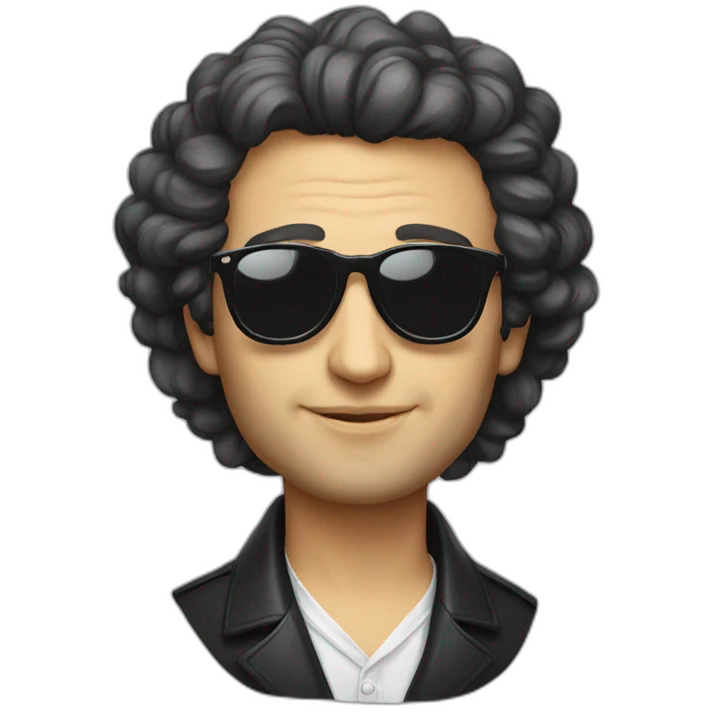 pushkin with sunglasses emoji