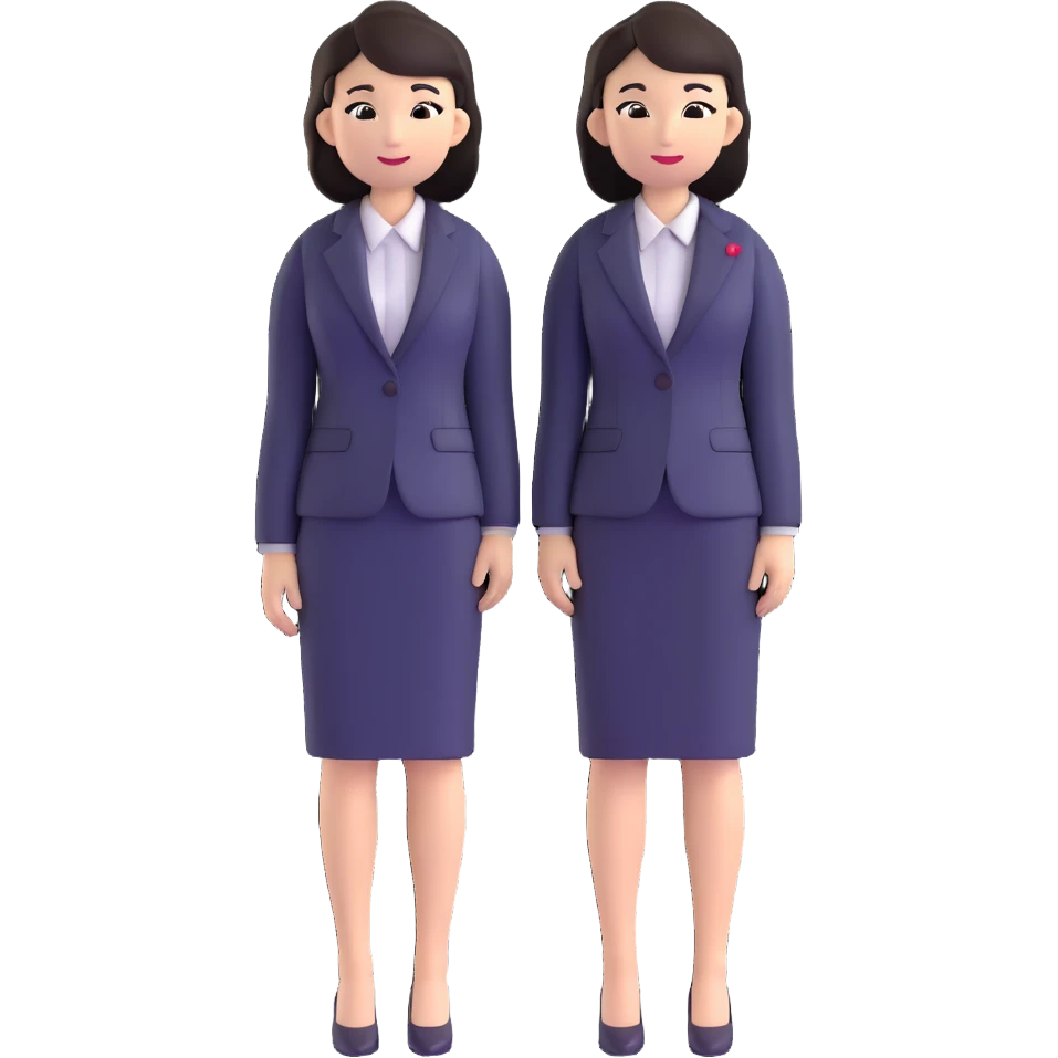 Japanese business woman in professional attire emoji
