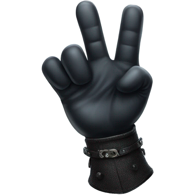 thumb up, gothic glove,  magical style emoji