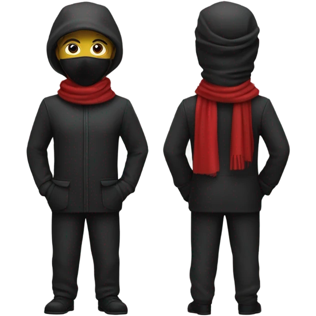 Squid game guard  emoji