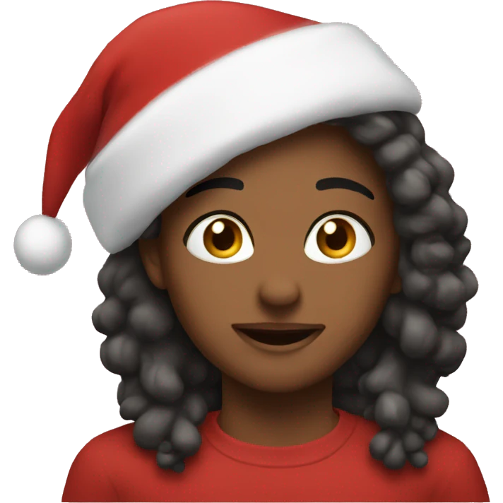 Christmas love emoji