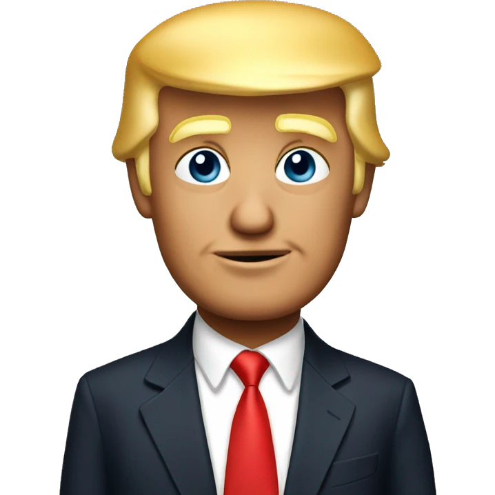 Donald J trump emoji