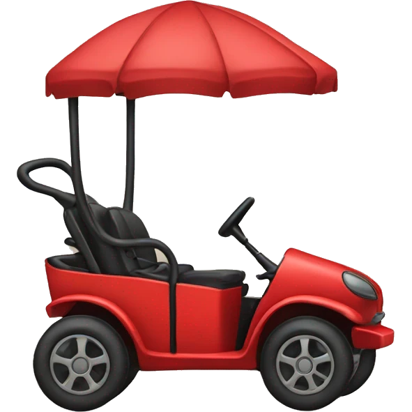 Red buggy emoji
