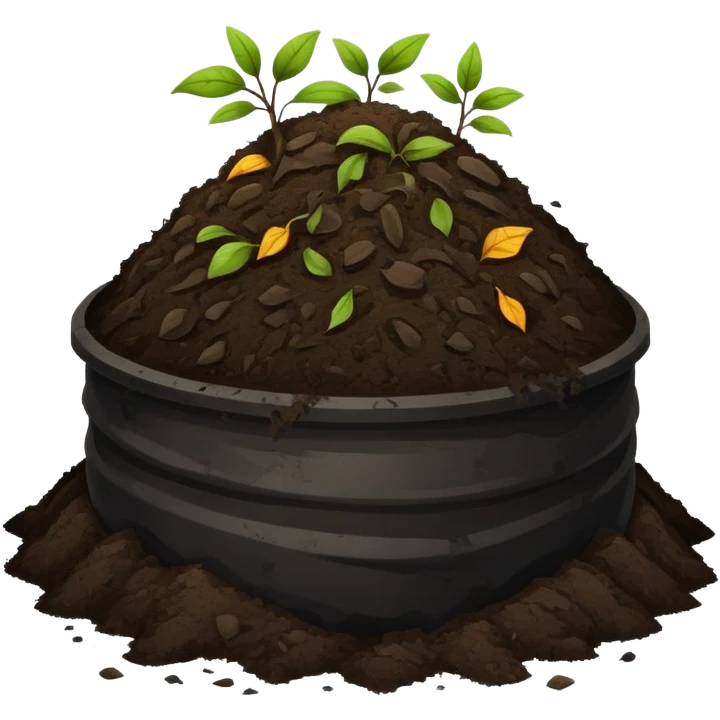 compost pile emoji