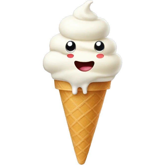 ice cream emoji