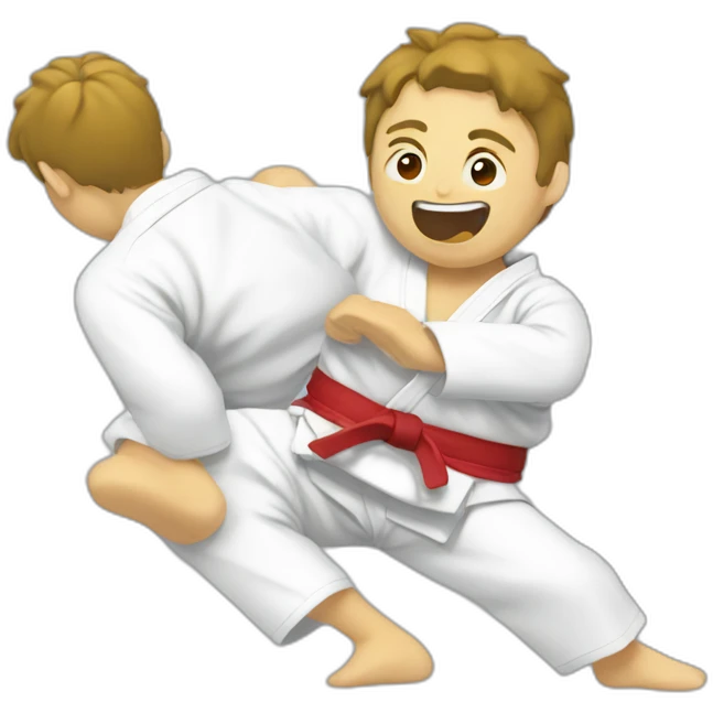 Judo competition  emoji