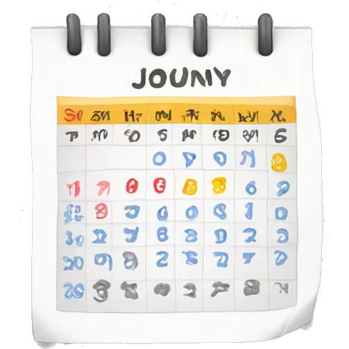 calendar emoji