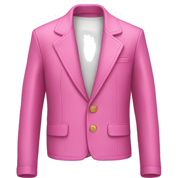 pink jacket emoji