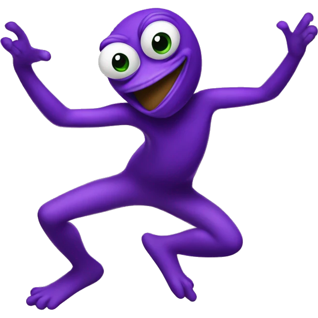 purple pepe dancing emoji
