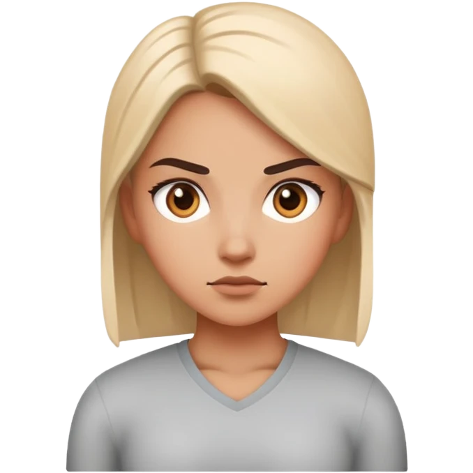 challenge girl emoji