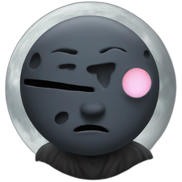 dark side of the moon emoji