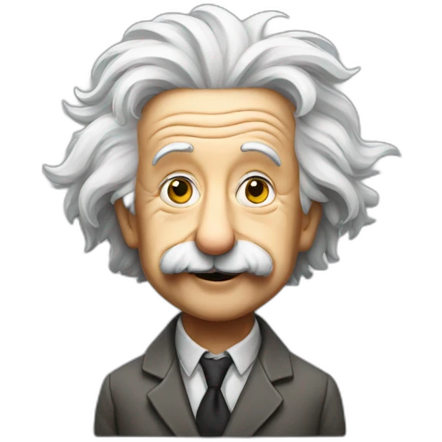 Albert Einstein emoji