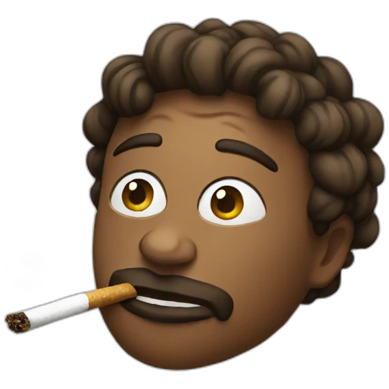 elon smoking weed emoji
