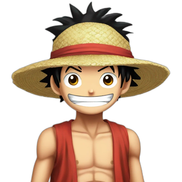 Luffy one piece emoji