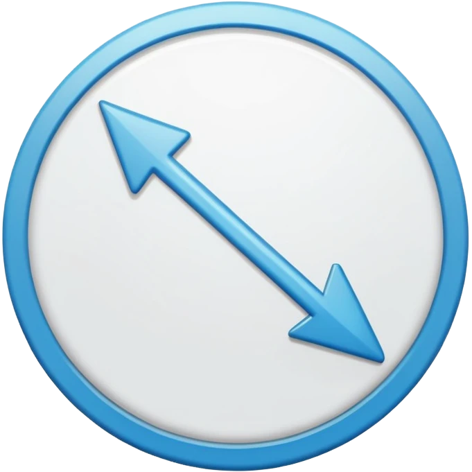 white round arrow  emoji