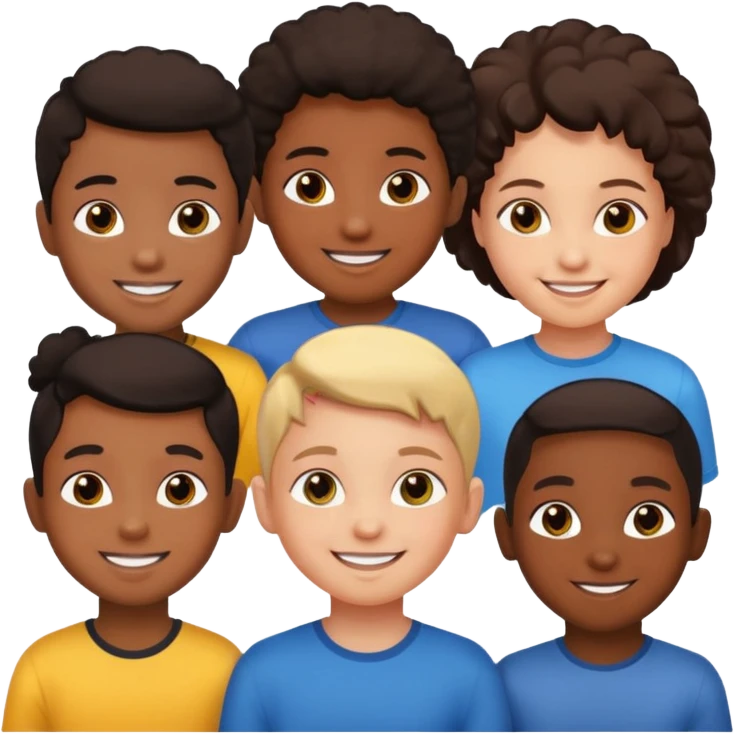 black chldren emoji