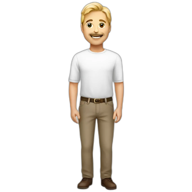 Canada man white emoji