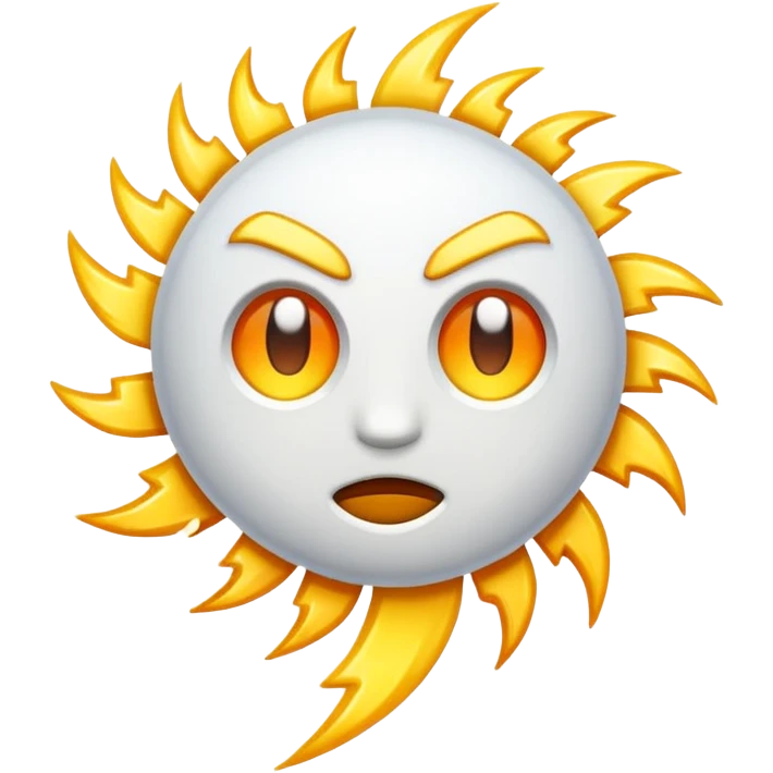 THUNDER FLASH emoji