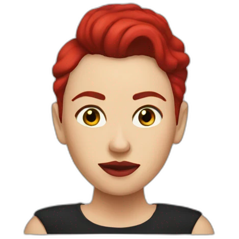 scarlet johanson emoji