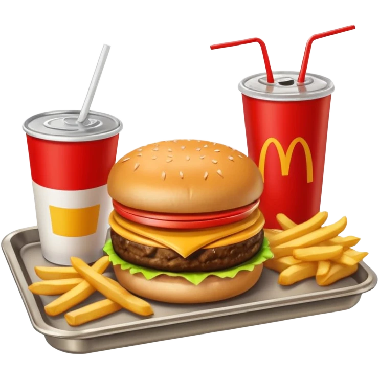 McDonald’s meal emoji