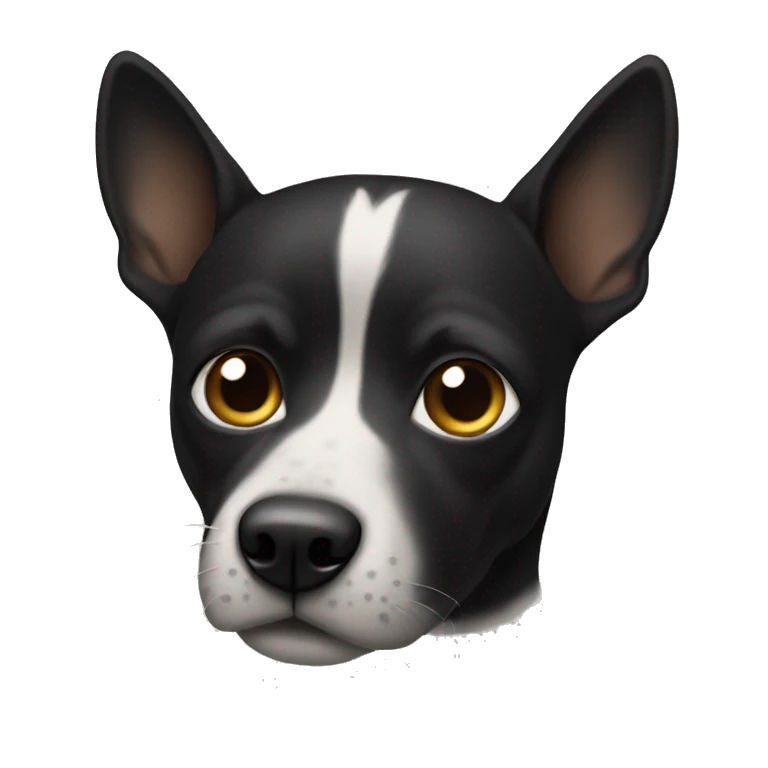 perro negro emoji