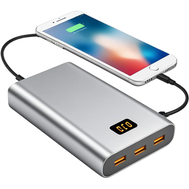 Power bank charger  emoji