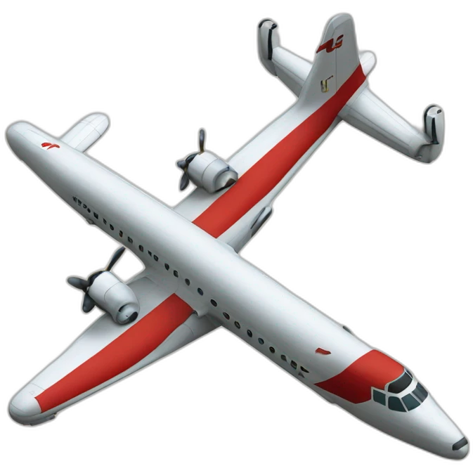 Lockheed Constellation Iberia airlines emoji
