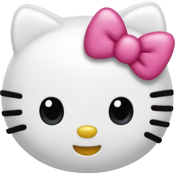 Hello kitty emoji