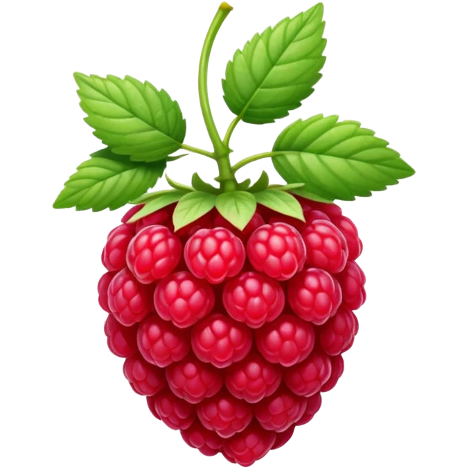 One raspberry emoji