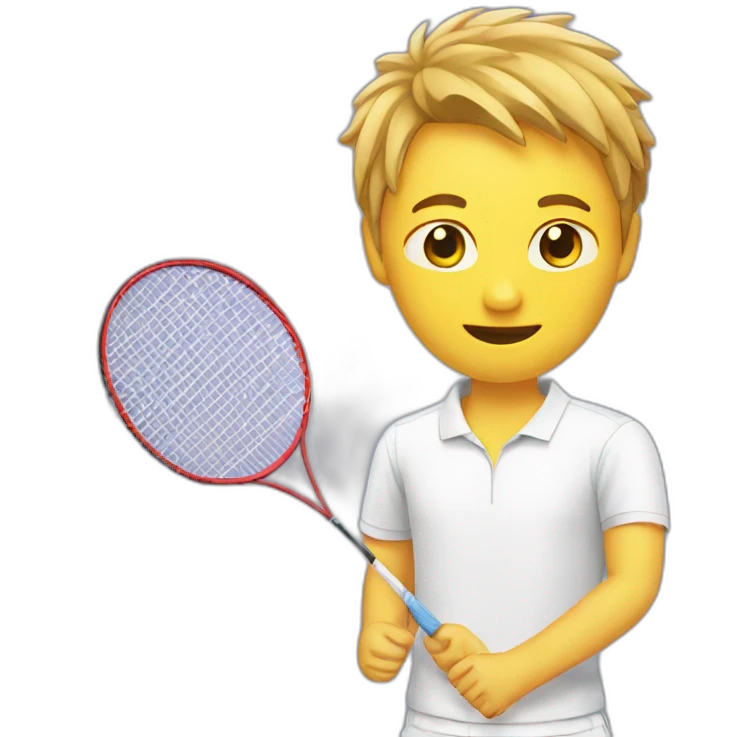 Badminton emoji