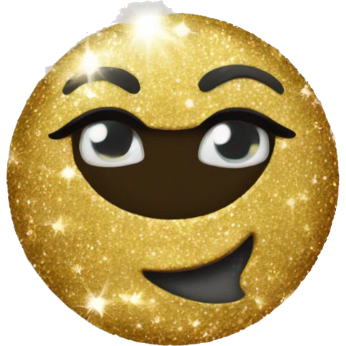 Glitter sparkles  emoji
