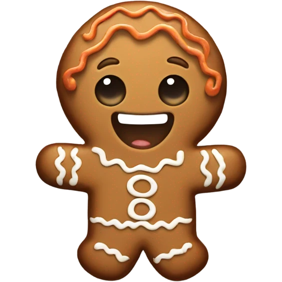 Gingerbread emoji