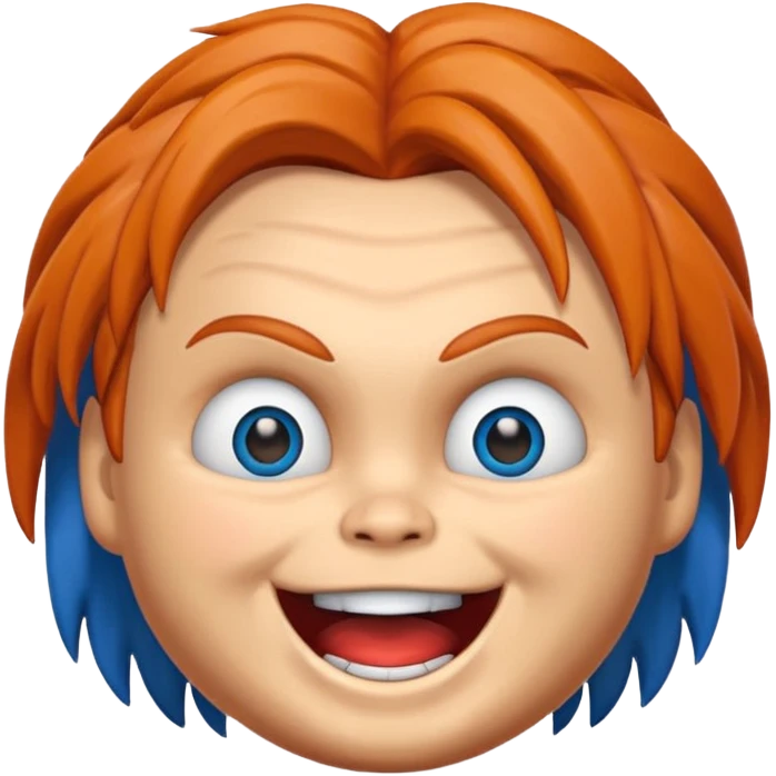 Un emojin de chuky emoji