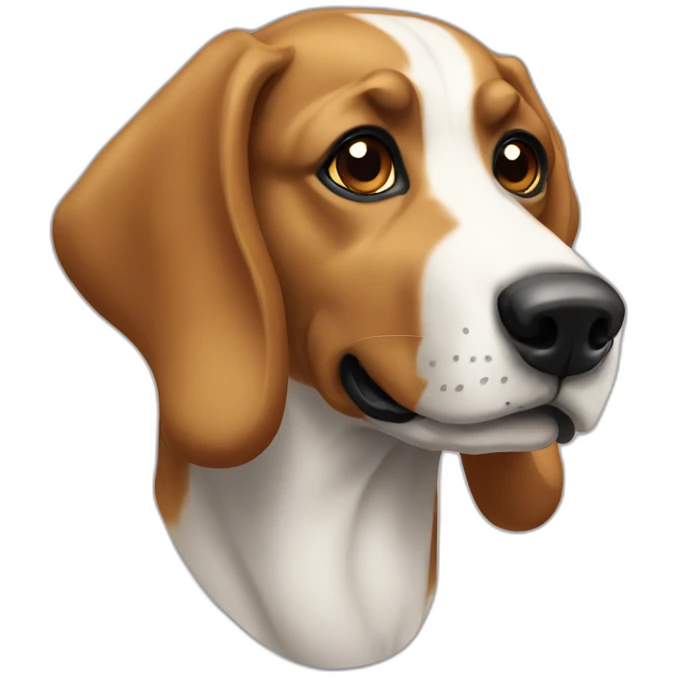 sight hound emoji