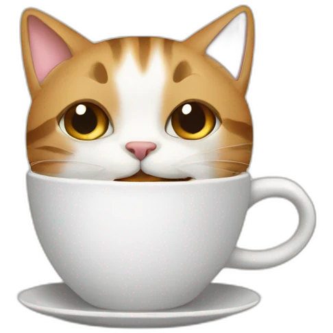 cat-with-coffee emoji
