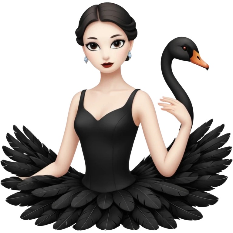 Black Swan emoji