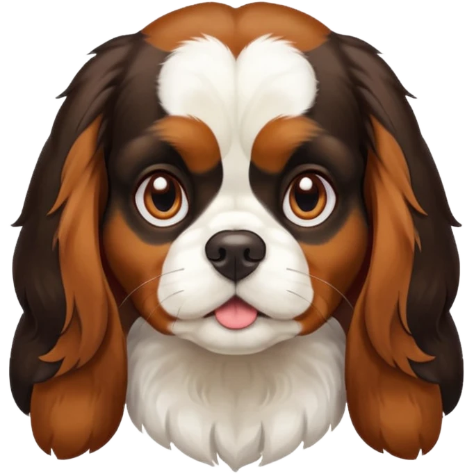 Chienne King charles emoji