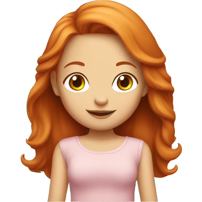 redhead young mother with blonde baby emoji