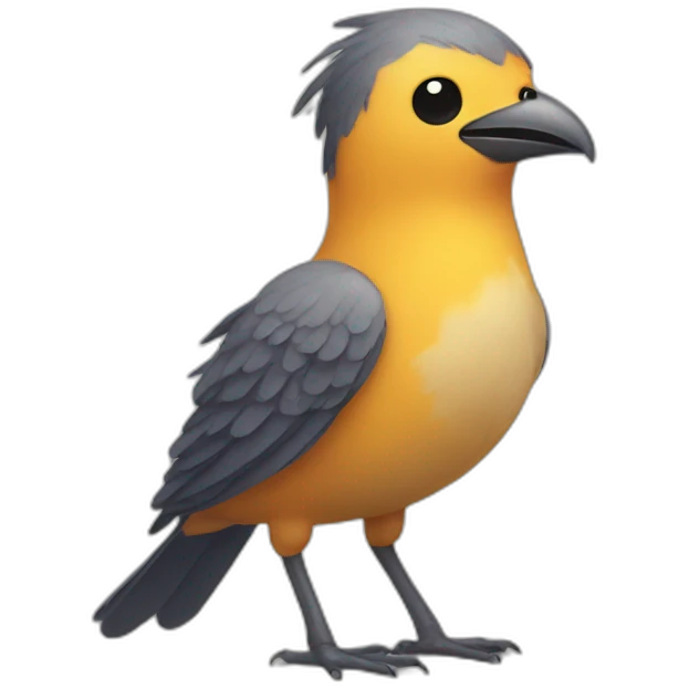 bird with arms emoji