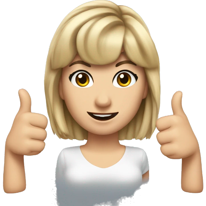 Taylor Swift thumbs up emoji