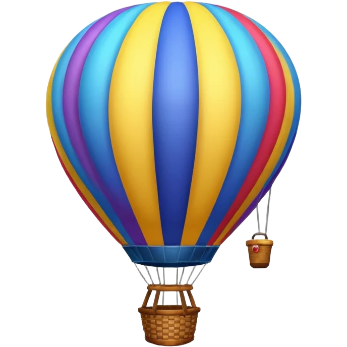Balão de ar quente￼ emoji