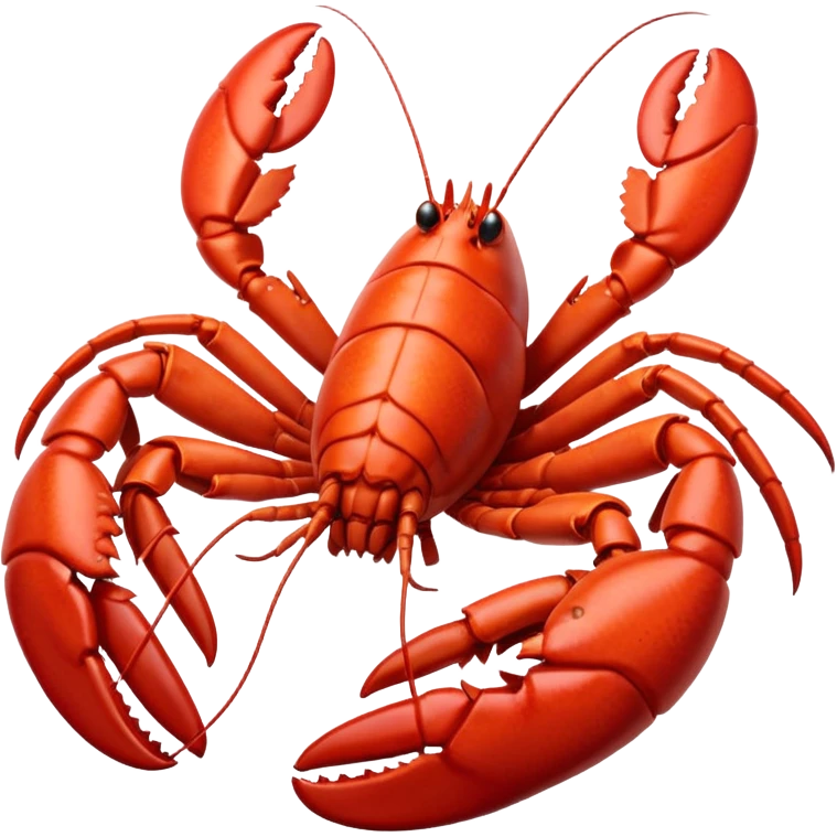 White lobster  emoji