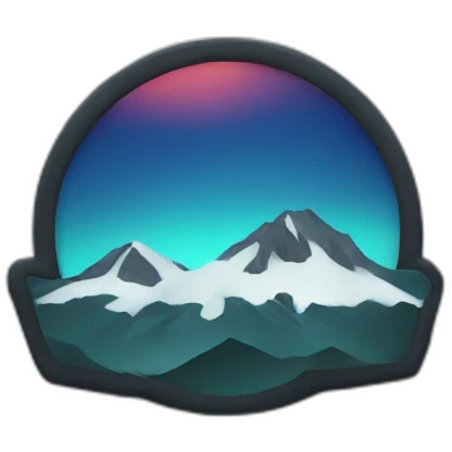 the north face logo emoji