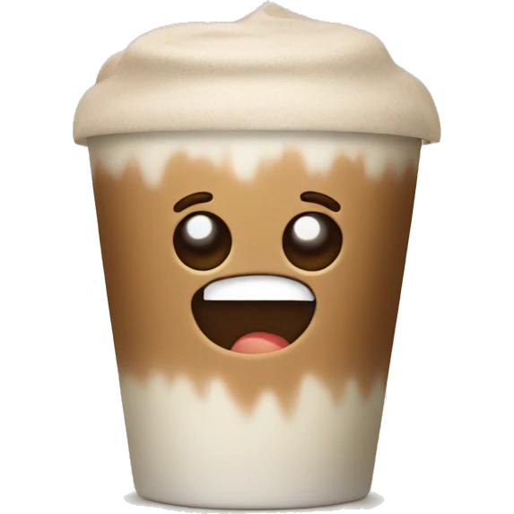 coffe with oat milk emoji