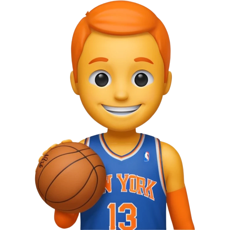 Smiley icon new york knicks emoji