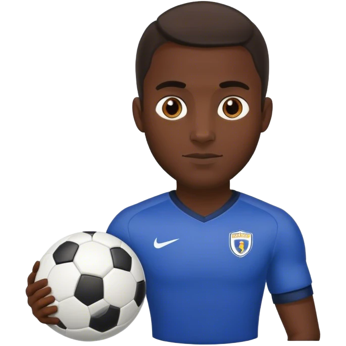 Footballer with Ball  emoji