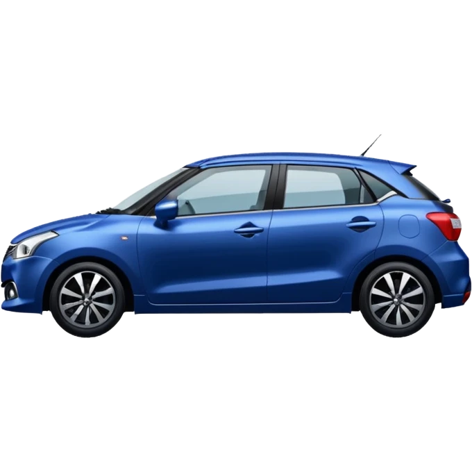 Create a Navy Blue Suzuki Baleno car emoji