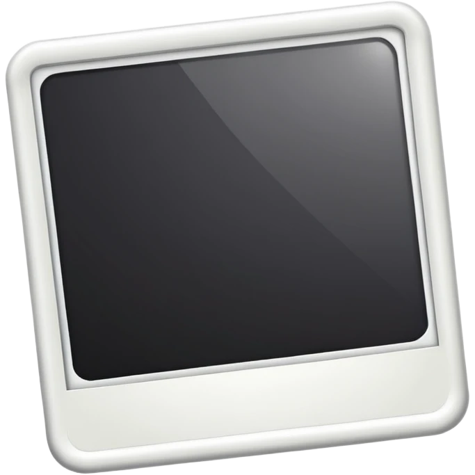 polaroid frame sans visage emoji